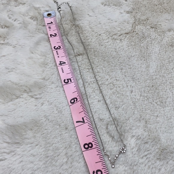 Silver Pisces ♓️ Constellation Necklace - Picture 4 of 5